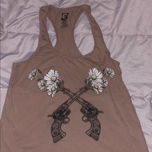 Dusty rose billabong tank